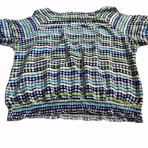 Cato Plus Size Multi-Colored Could Shoulder Blouse - Picture 8 of 8